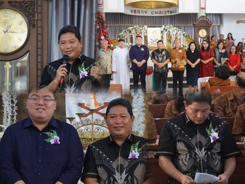 Bupati Minahasa Hadiri Perayaan Natal PWRI