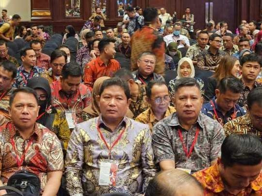 Pj. Bupati, Jemmy Kumendong Ikuti Rakornas Otorita IKN 