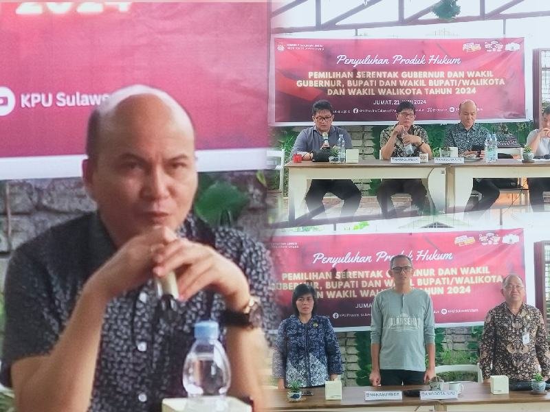 KPU Sulawesi Utara Gelar Penyuluhan Produk Hukum Pilkada di Kabupaten Minahasa