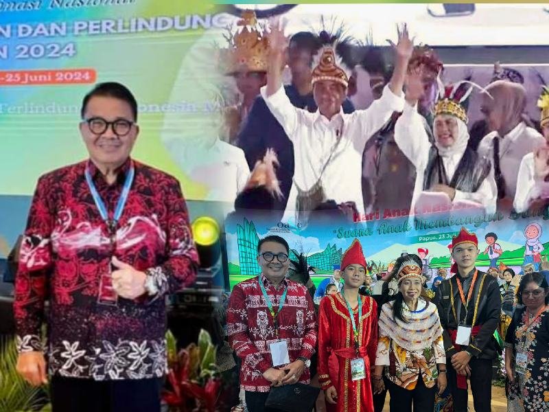 Dihadiri Presiden Jokowi, Kadis PPPA Agustivo Tumundo Hadir Dalam Acara Puncak HAN Ke-40 di Papua