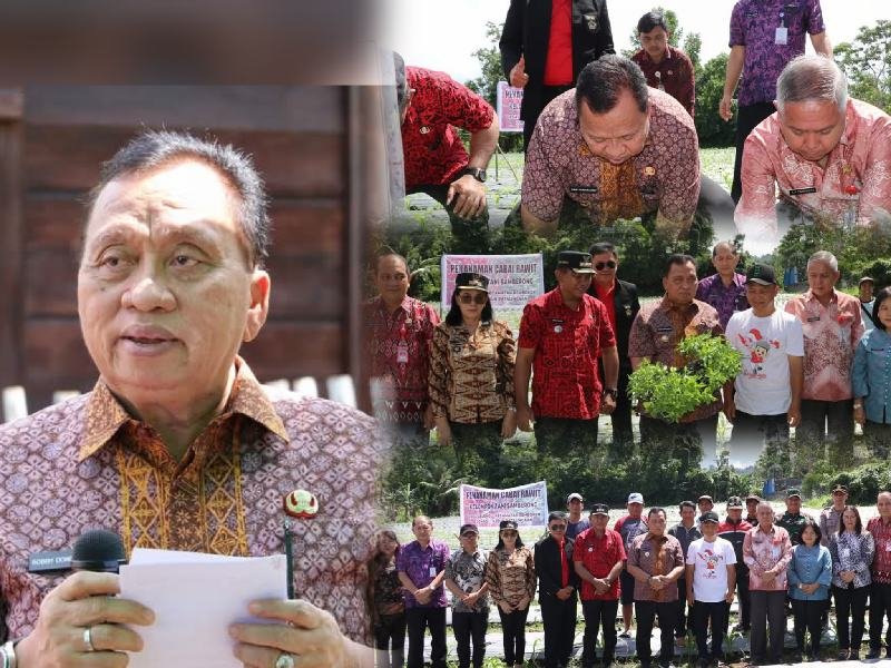 Bupati Minahasa Ajak Petani Tanam Cabai untuk Wujudkan Kemandirian Pangan