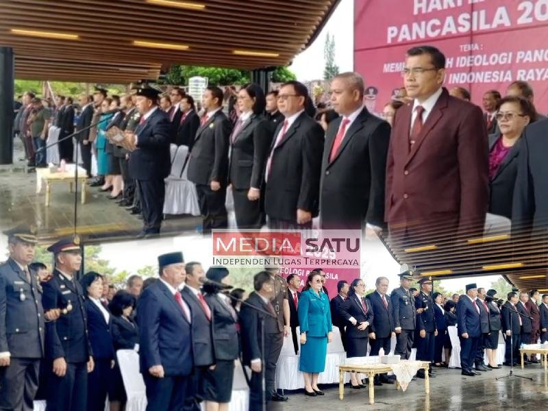 Pemkab Minahasa Gelar Upacara Peringatan Hari Lahir Pancasila 1 Juni 2025