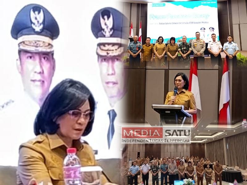Sekda Minahasa Hadiri Rapat Evaluasi Ranperda RTRW 2025–2044 di Manado