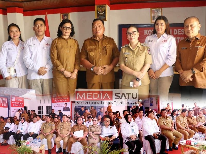 Minahasa Tegaskan Komitmen Dukung Koperasi Merah Putih, Bupati Hadiri Peluncuran Nasional Secara Virtual