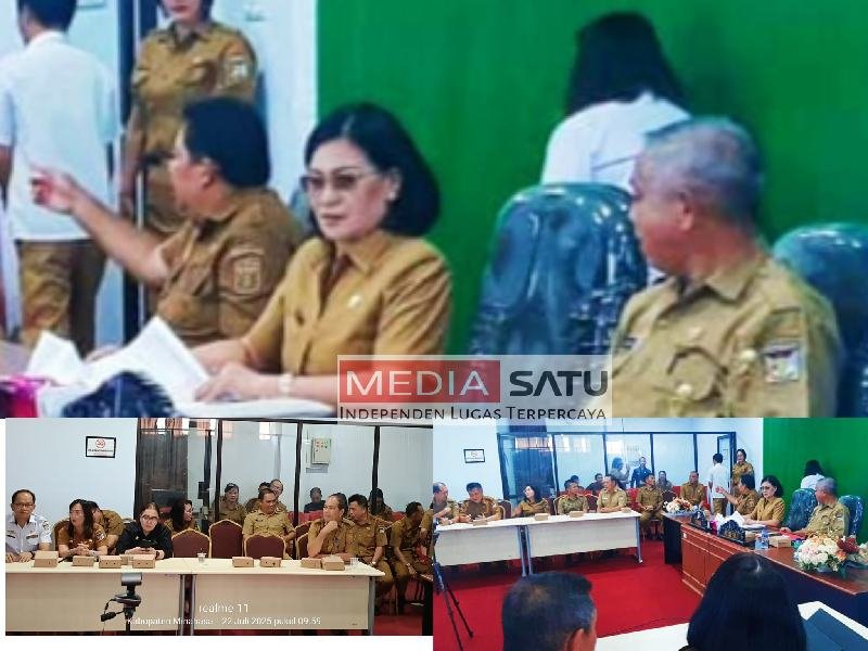 Sekda Minahasa Hadiri Rakor Virtual Pengendalian Inflasi dan Evaluasi Program 3 Juta Rumah
