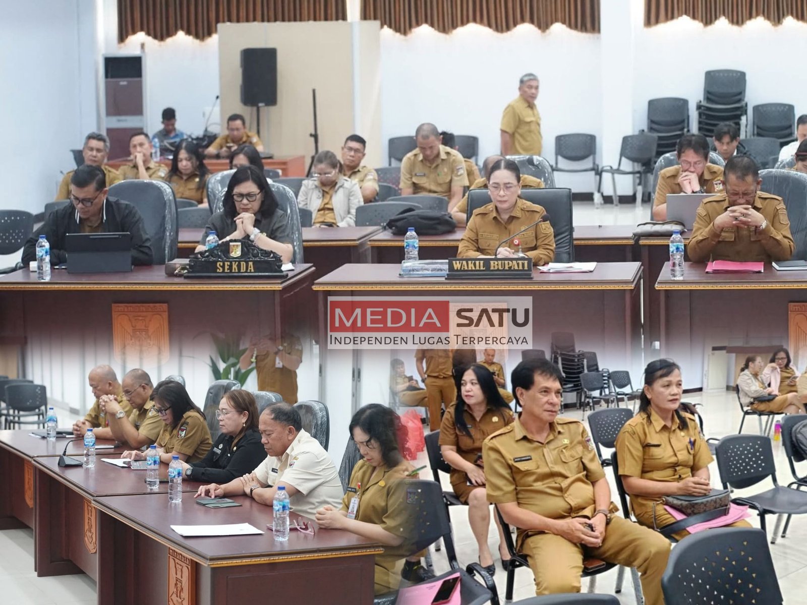 Wabup Vanda Sarundajang Pimpin Rakor MCSP 2025