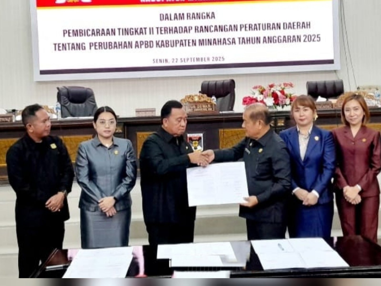 DPRD Minahasa Setujui Perubahan APBD 2025, Fokus pada Program Prioritas Masyarakat