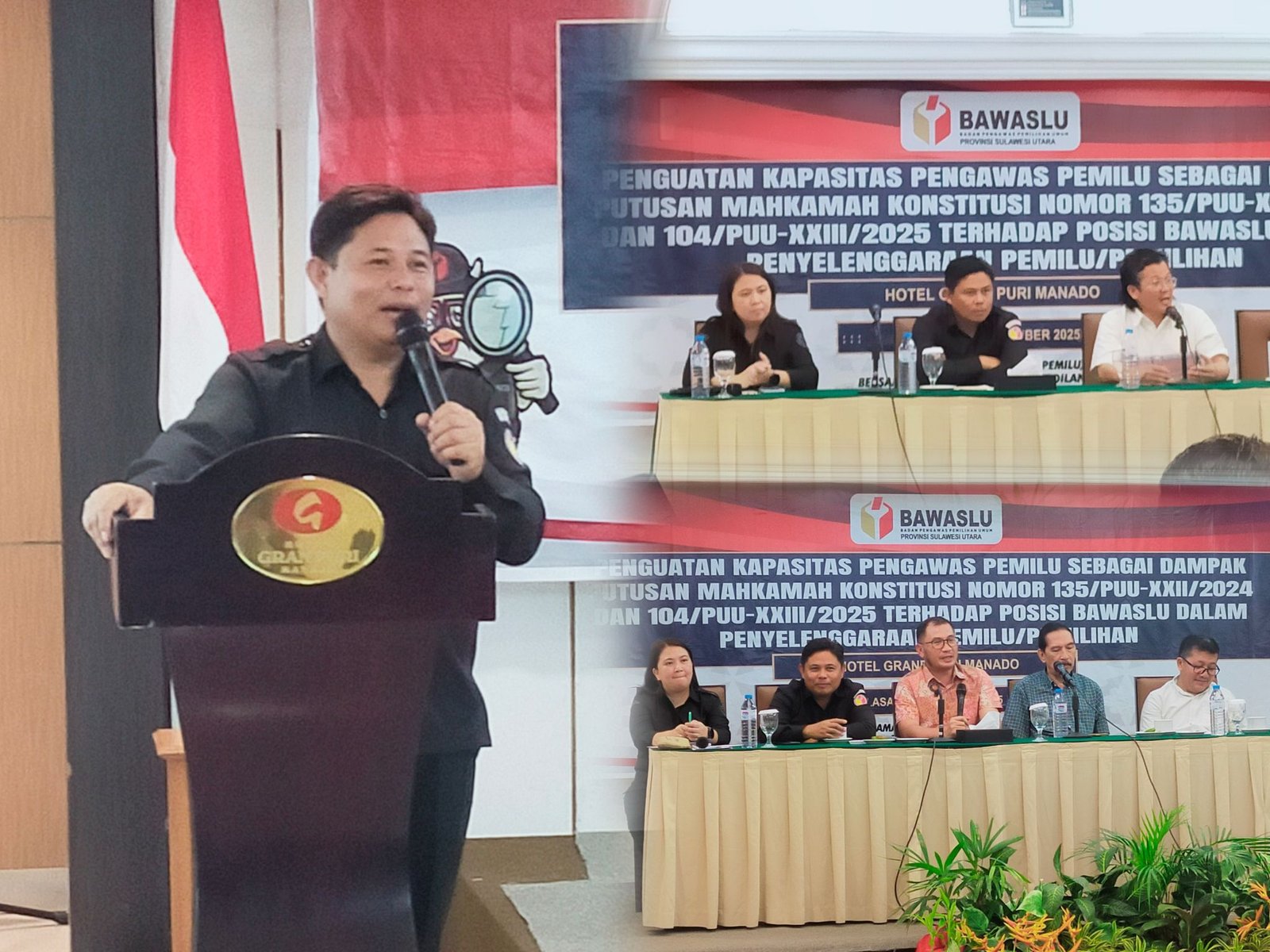 Bawaslu Sulut Gelar Penguatan Kapasitas Terkait Dampak Putusan MK