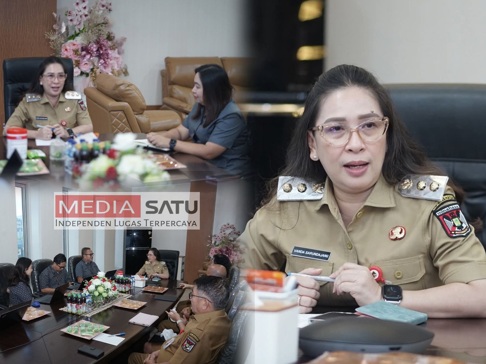Wabup Minahasa Pimpin Rapat Forum Strategi Penguatan UHC 2025