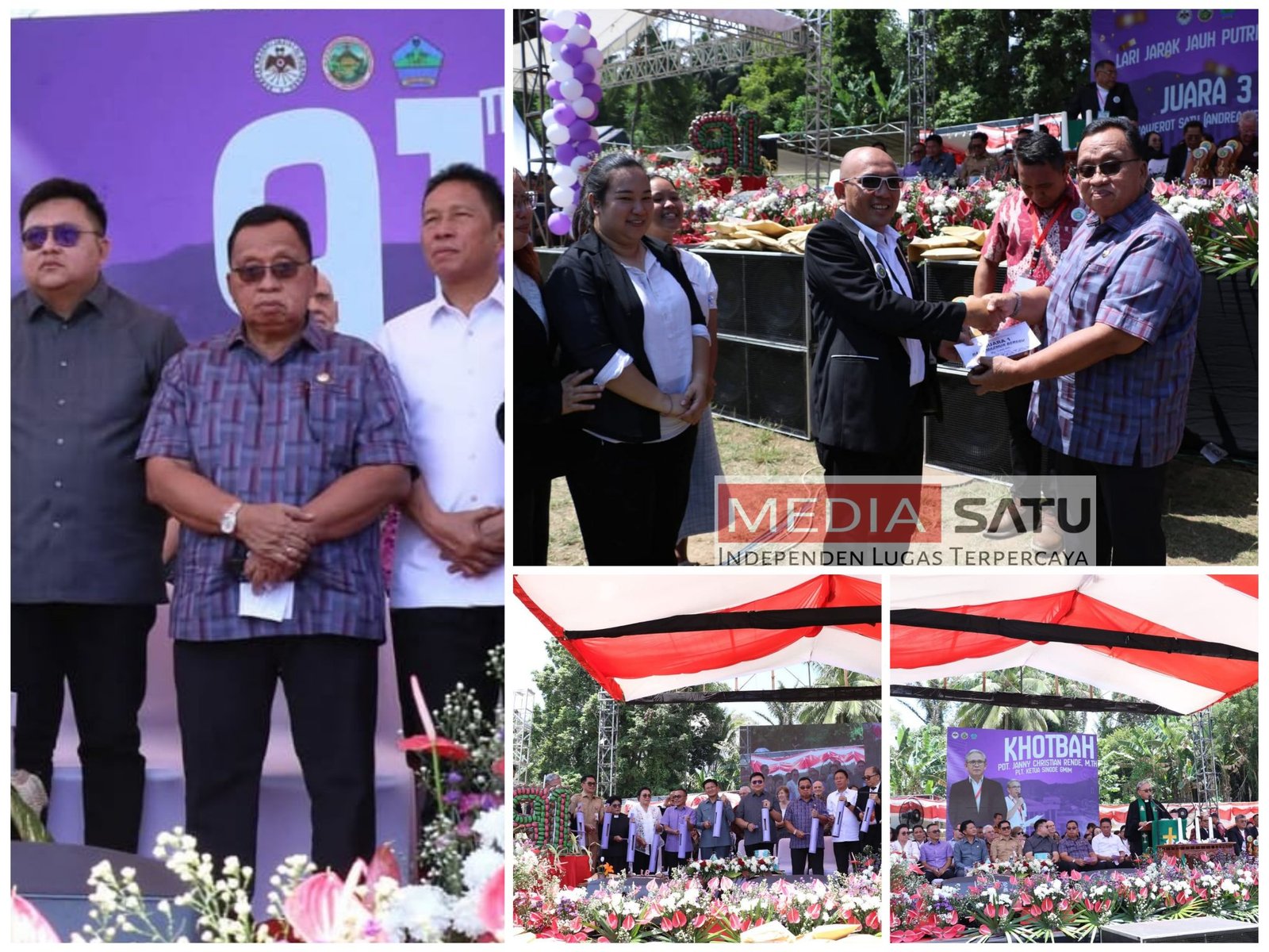 Bupati Minahasa Hadiri Perayaan HUT ke-91 GMIM Bersinode di Minahasa Utara