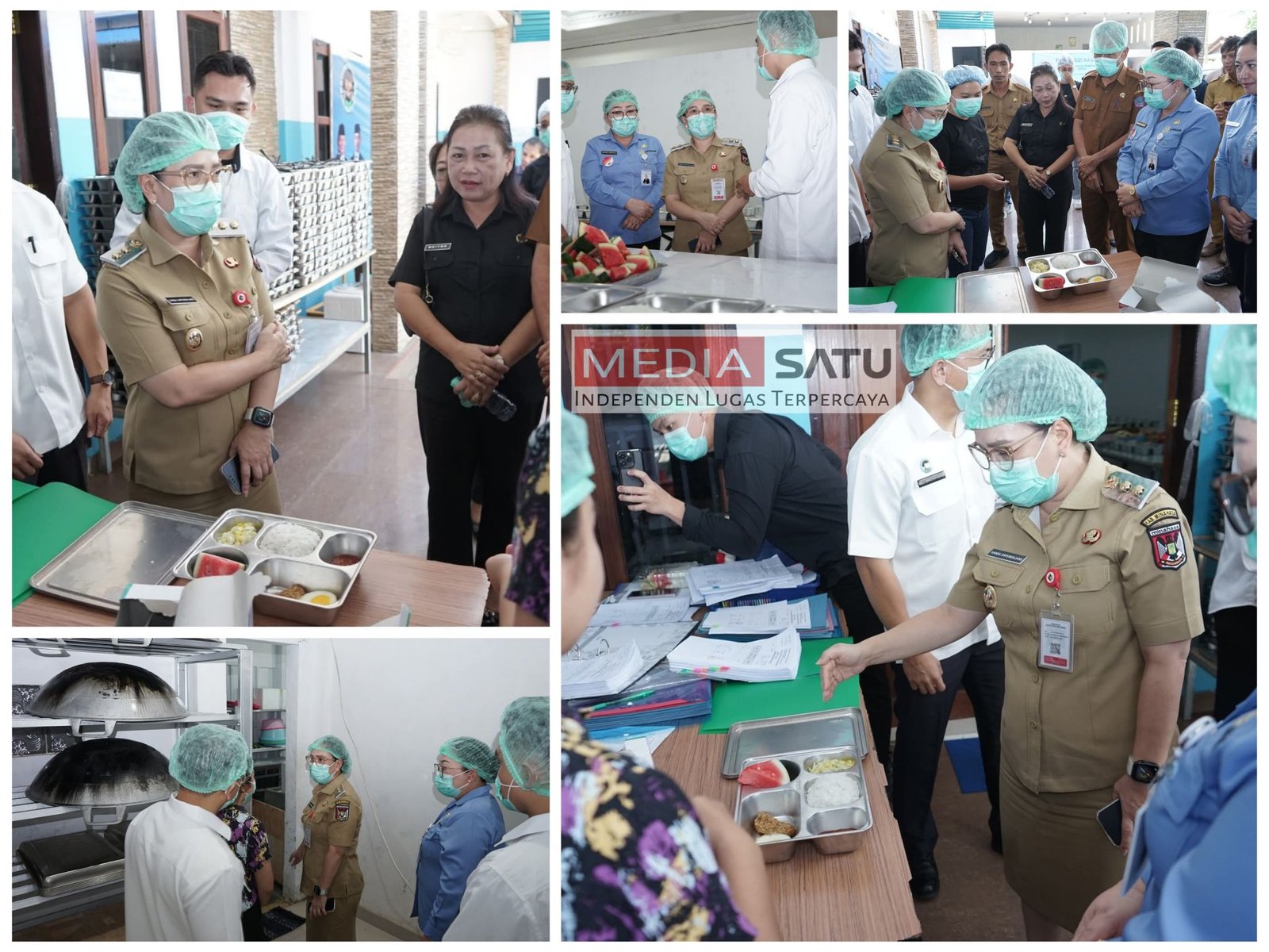 Wabup Minahasa Tinjau Satuan Pelayanan Pemenuhan Gizi di Tondano Timur