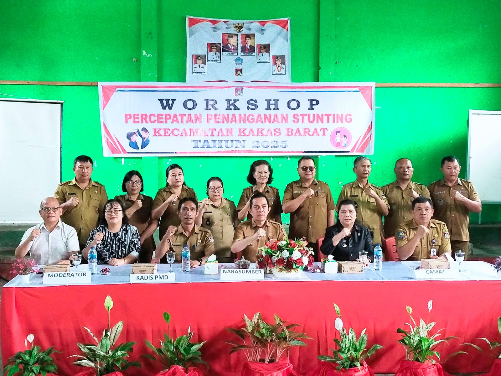 Workshop Percepatan Penanganan Stunting Digelar di Kecamatan Kakas Barat