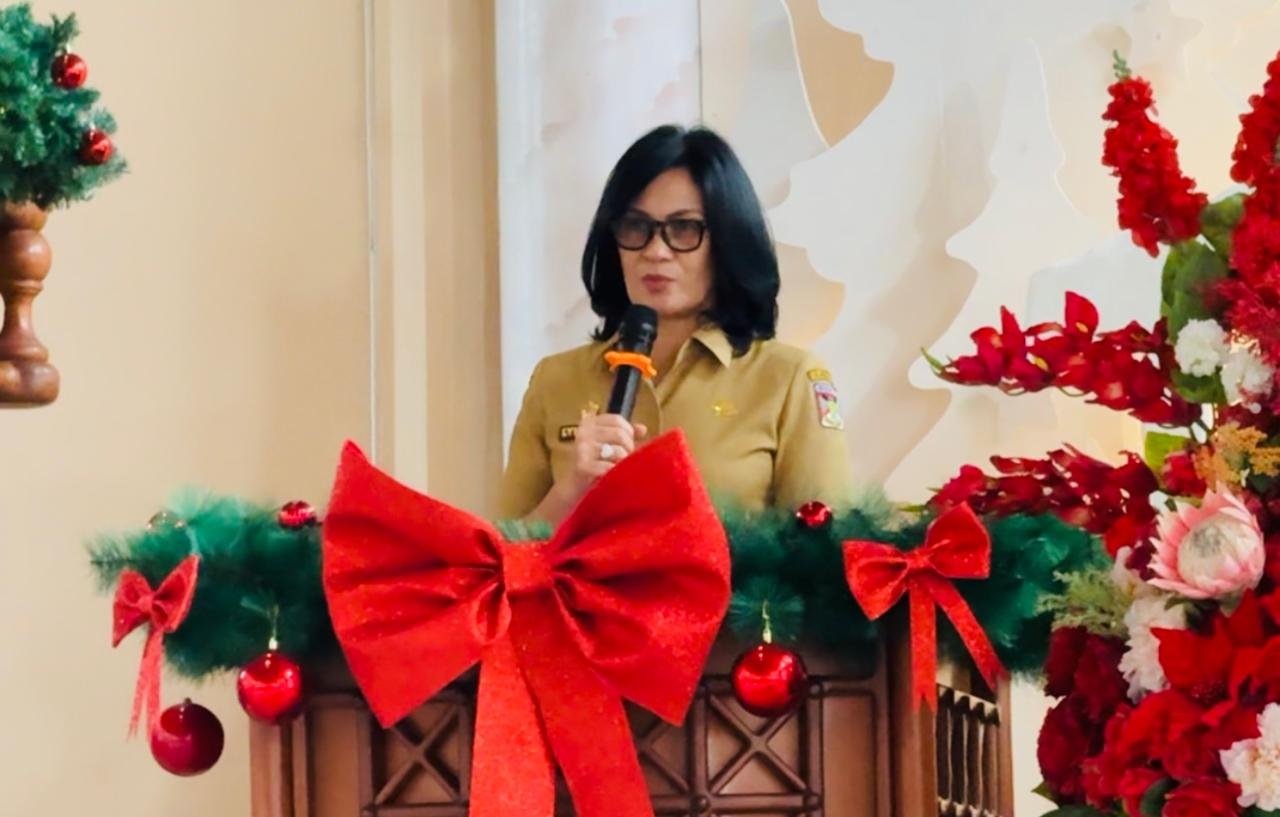 Pemkab Minahasa Gelar Safari Natal di Tondano Raya, Sekda Sampaikan Pesan Damai Bupati