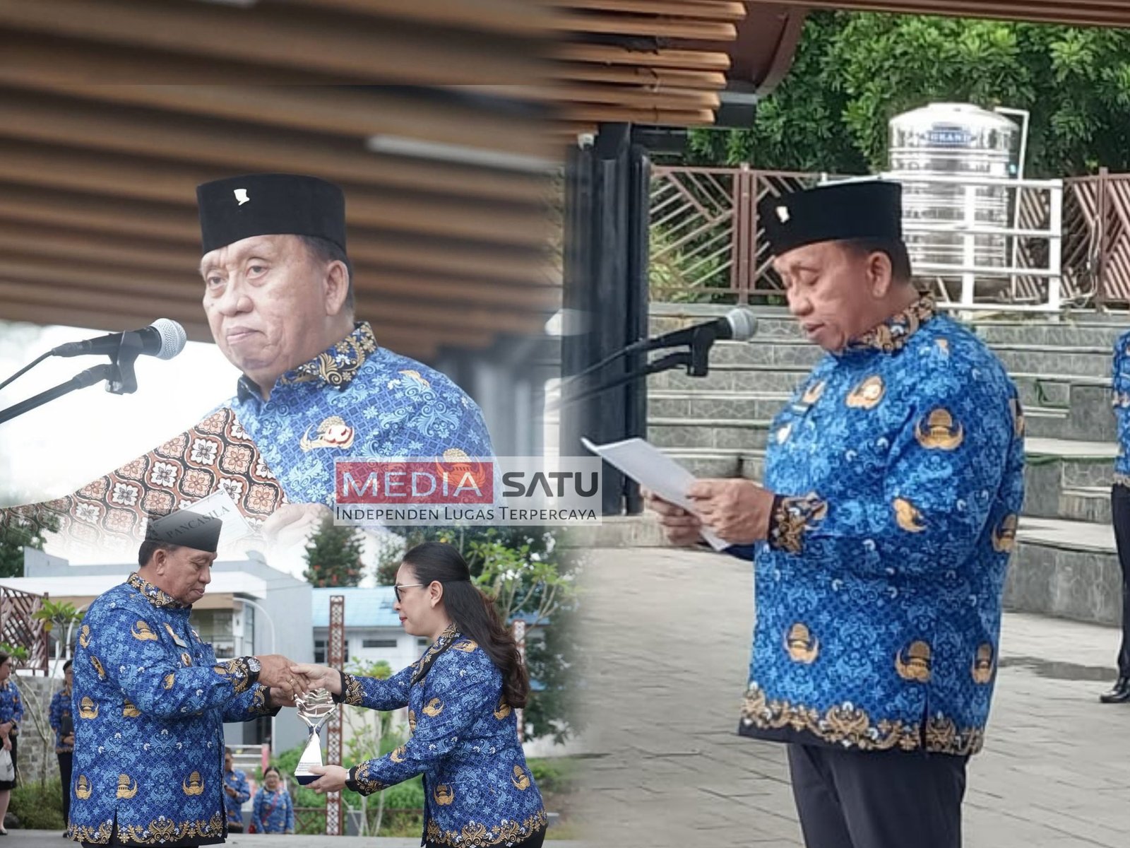 Pemkab Minahasa Gelar Apel HUT ke-54 Korpri dan Kesiapsiagaan Bencana