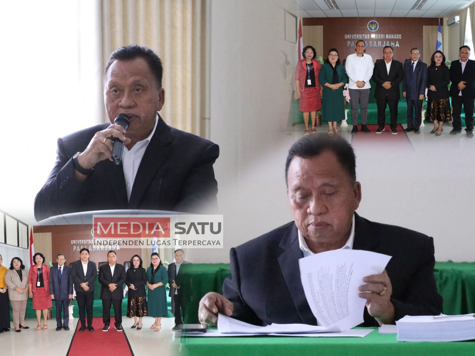 Bupati Minahasa Robby Dondokambey Ikuti Ujian Tertutup Disertasi Doktor, Fokus Penguatan SDM Daerah